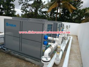 Công trình máy bơm nhiệt ở Bình Dương