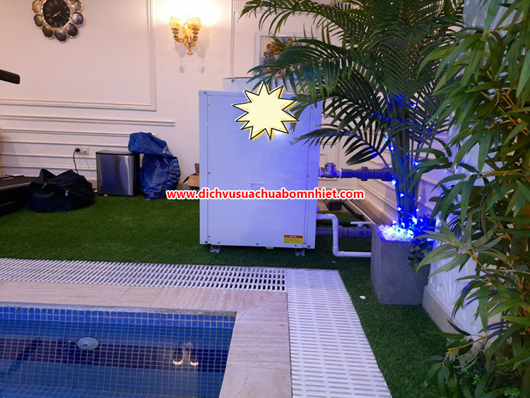 Thi công lắp đặt máy nước nóng bơm nhiệt