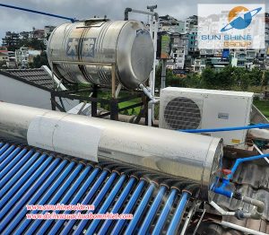 Thay thế bình nóng lạnh bằng heatpump trung tâm